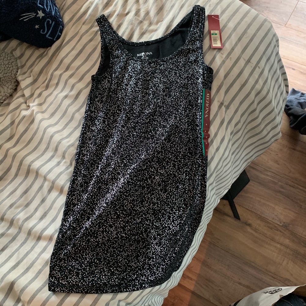 Black thick strap top